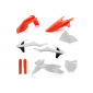 Σετ πλαστικά μοτοσυκλέτας ACERBIS για KTM SX/SX-F 16-18 Orange/White thumb